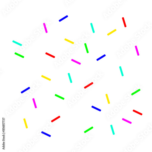 Colorful Sprinkle Decoration