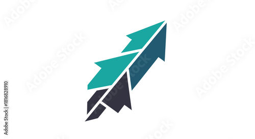 Free Download Abstract Arrow Design Suggesting Growth, Progress, And Success in Business - GFXLoad