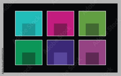 Multi Color Book Palte sample