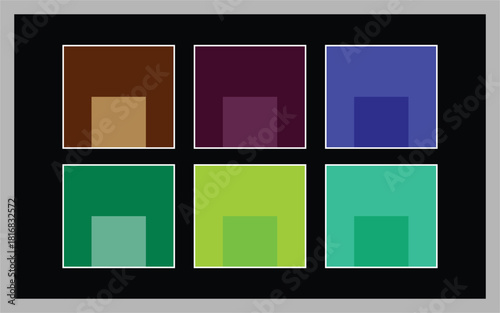 Multi Color Book Palte sample