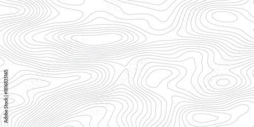 Background of the topographic map. Topographic map patterns, topography line map. Vintage outdoors style.