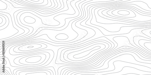 Abstract topographic map lines background. Vector seamless background, subtle pattern. topographic map background concept. Smooth Curved Topography Lines. Abstract Elevation Contour Background Vector.