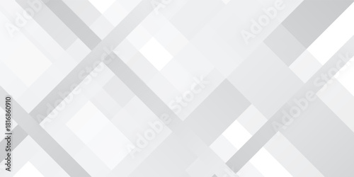 White gradient rectangular presentation background. Design for presentations, banners, covers, web, flyers, cards, wallpapers, textures, and PowerPoint.