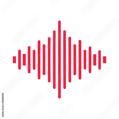sound wave audio vector