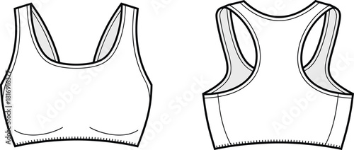 Running horse silhouette, black galloping stallion, cad drawing flat vector illustration, animal graphic design element, equestrian sport icon, isolated white background.