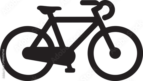 Classic bicycle sport symbol