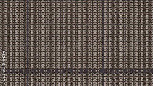 Black and white pattern background with letters and numbers design