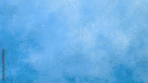 Abstract Soft Blue Watercolor Texture Background Cloudy Gradients with Smooth Blending.  Artistic Canvas for Hazy Sky, Baby Shower Designs, Calm Wallpapers & Creative Backdrops.
