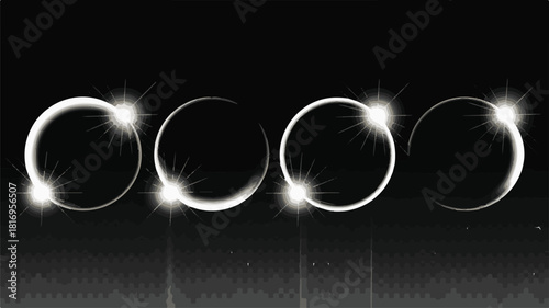 colorful glowing fireworks pattern illustration