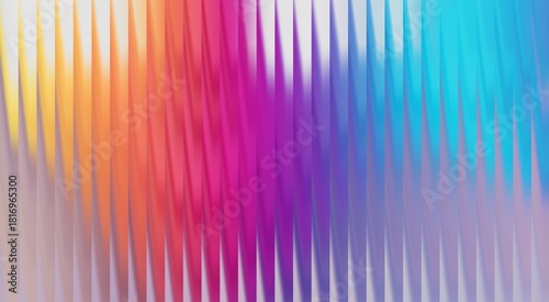 Abstract and vibrant gradient background with colorful vertical lines and texture. The image evokes feelings of dynamism and artistic expression.