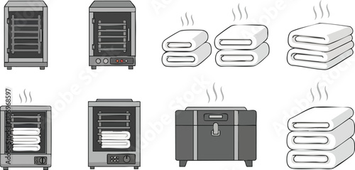 Hot Towel Warmer Collection Spa & Salon Essentials for Relaxation