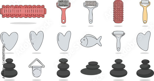 Massage Tools and Stones A Collection for Relaxation and Wellness