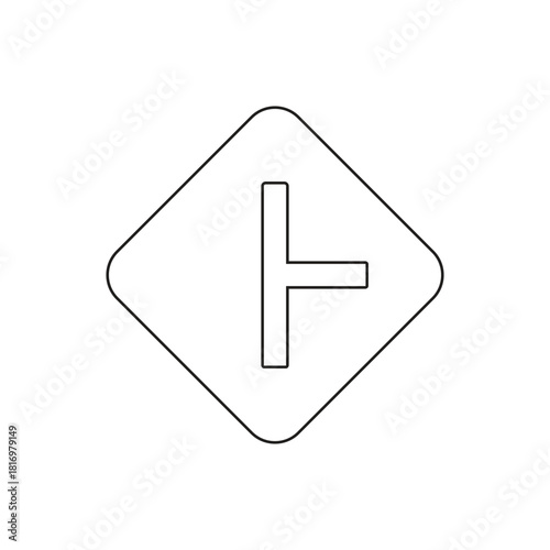 intersection of icon