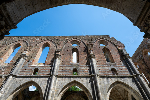 Photos Abbey of San Galgano Gothic ruins - Chiusdino, Italy