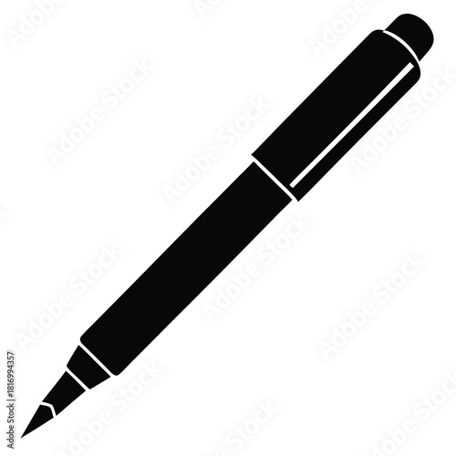 pens icon icon on white background