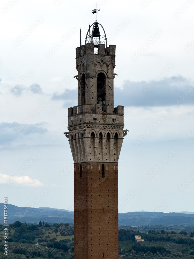 Obraz premium Torre del Mangia - Siena, Italy