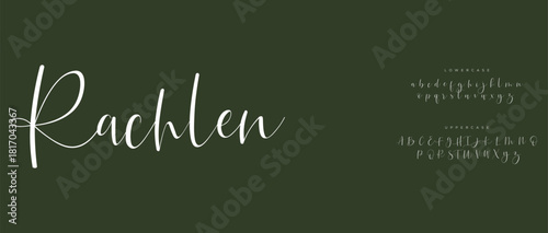 Best Alphabet Barber Amazing Script Signature Logotype Font lettering handwritten