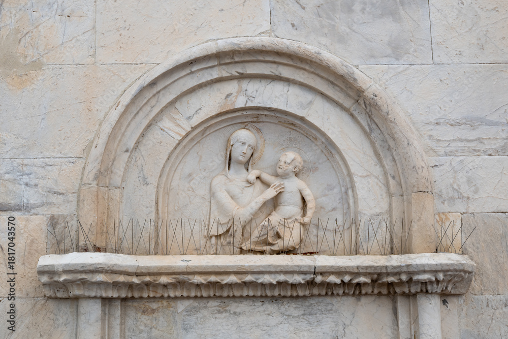 Obraz premium Facade of Facciatone - Siena, Italy