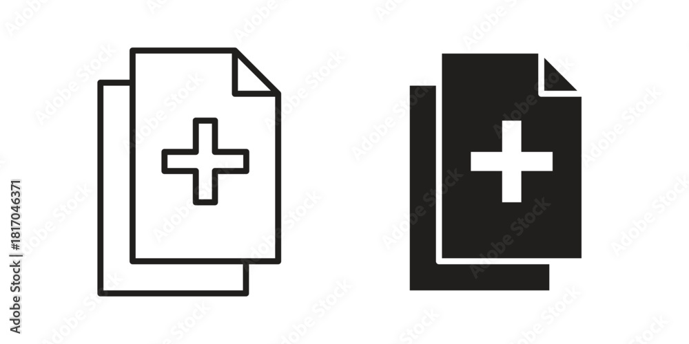 Fototapeta premium Duplicate icon pictogram in trendy outline style. icon, sign or symbol.