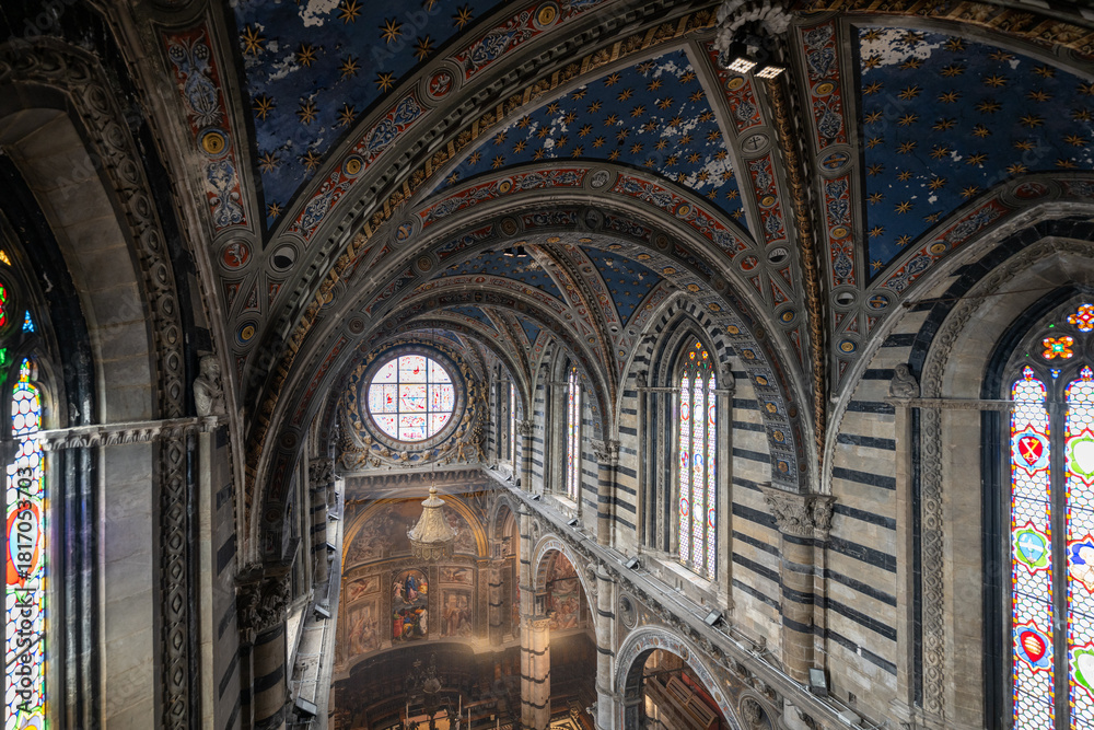Obraz premium Interior of Siena Cathedral - Siena, Italy