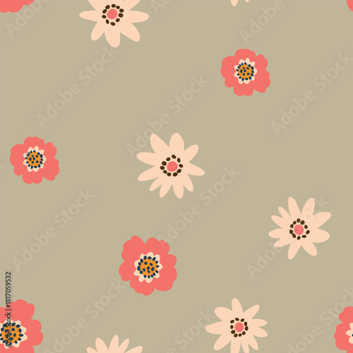 Easter Vector Patterns Spring Baskets Eggs Floral Wreath Flowers Seamless Designs