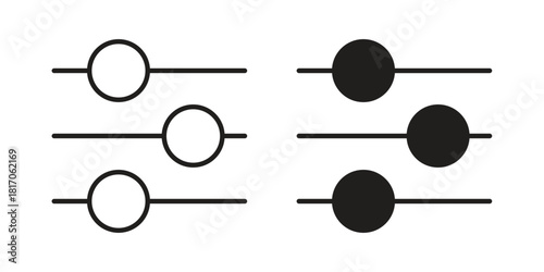 Filter Button icon for your website design, logo, app, UI. EPS10