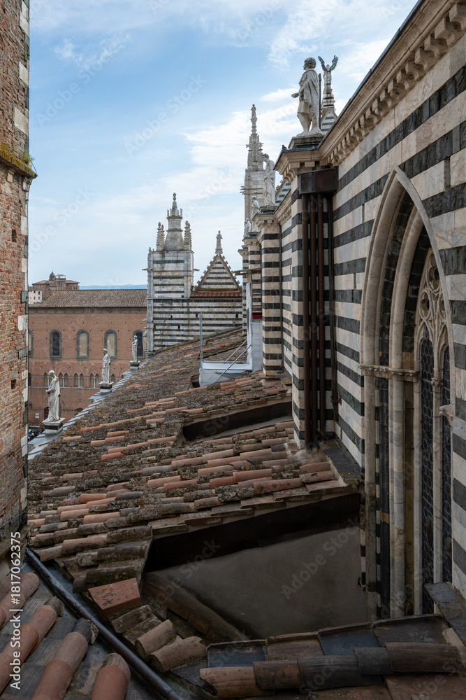 Obraz premium Siena Cathedral Facade - Siena, Italy