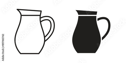 Jug icon for your website design, logo, app, UI. EPS10