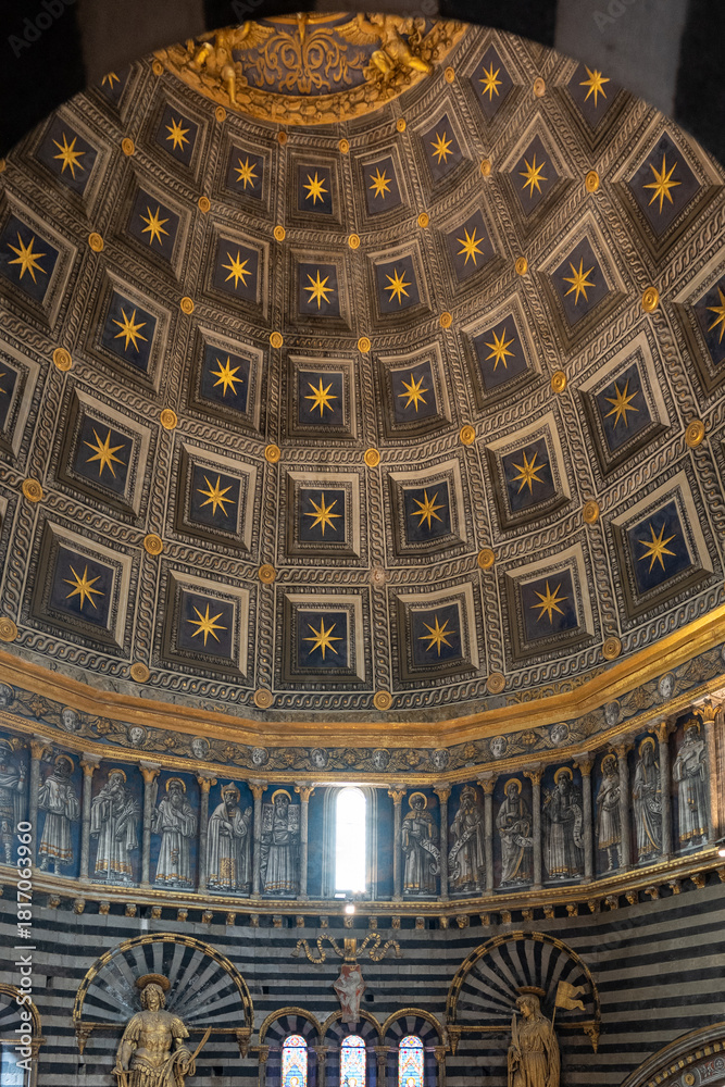 Obraz premium Siena Cathedral Interior - Siena, Italy