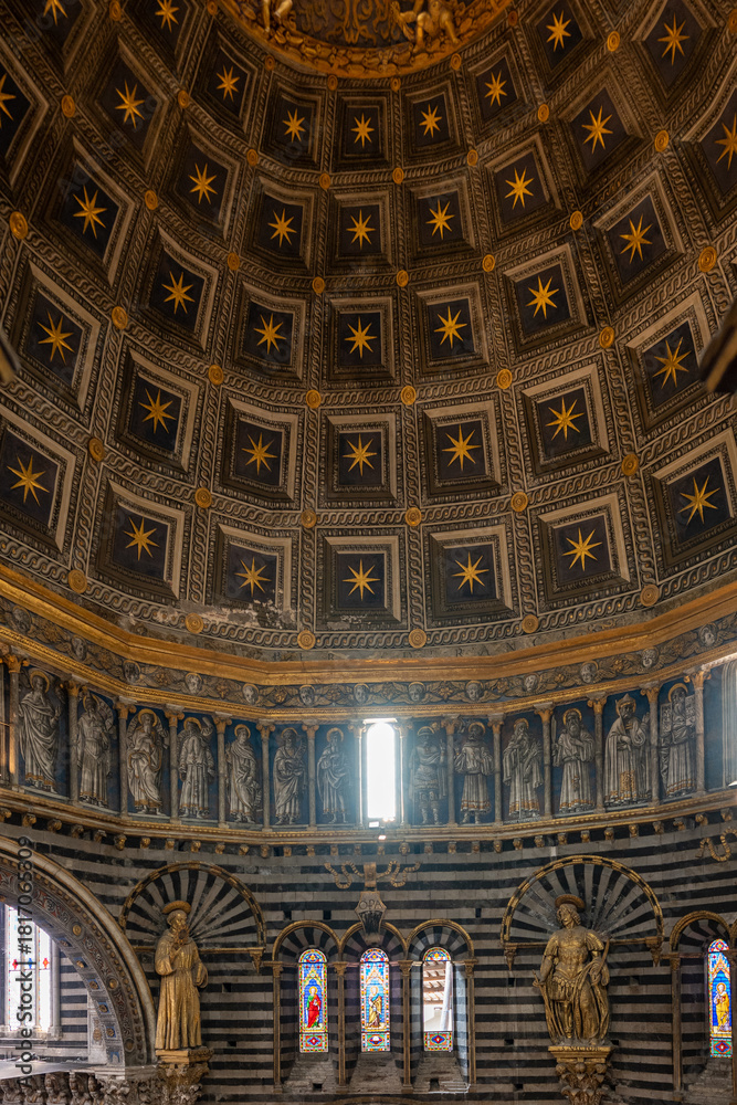 Obraz premium Siena Cathedral Interior - Siena, Italy