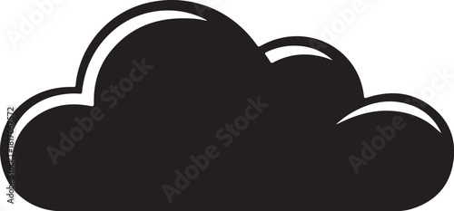 Vector file format icon with text on a white background