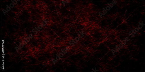 Fiery red abstract smoke texture: hot inferno flame and dark grunge design pattern