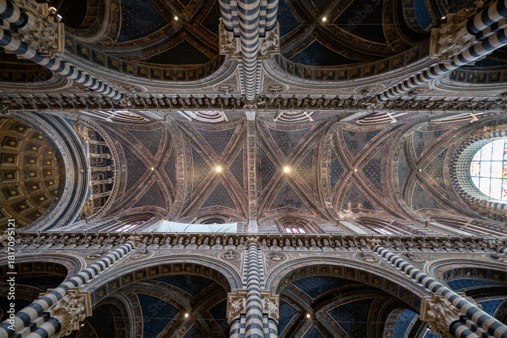 Obraz premium Siena Cathedral Interior - Siena, Italy