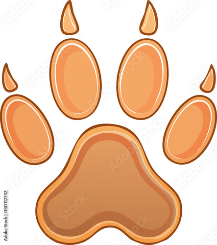 animal paw prints