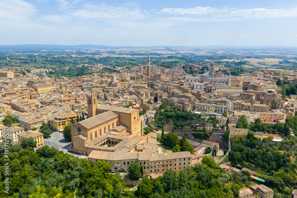 Obraz premium Basilica Cateriniana San Domenico - Siena, Italy