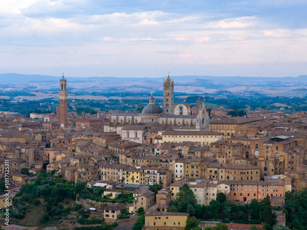 Obraz premium Siena Cathedral and Cityscape - Siena, Italy