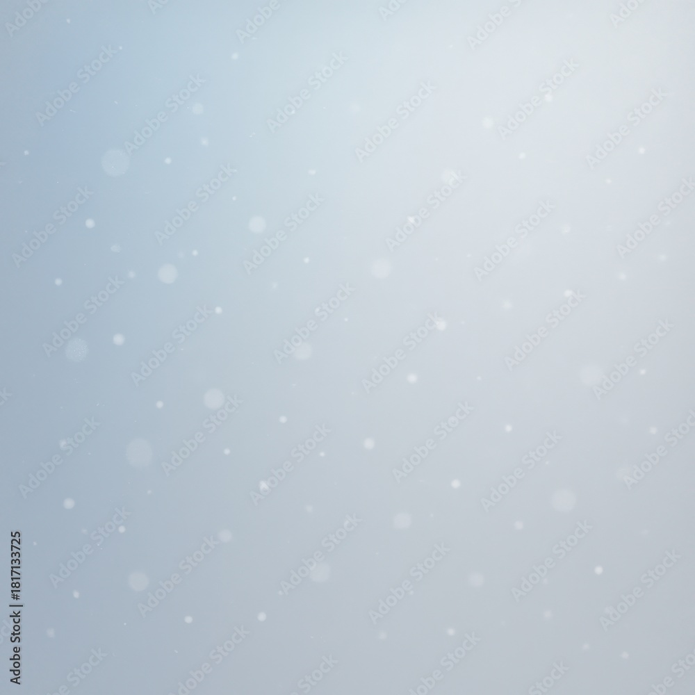 Fototapeta premium Soft Winter Snowfall Background
