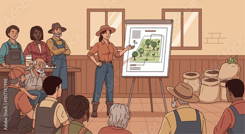 Farmers Gather for Educational Agricultural Strategies and Development Session