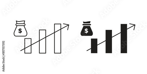 Fiscal policy icon for web and app. vector illustration eps