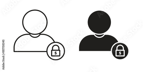 Guarantor icon for web and app. vector illustration eps