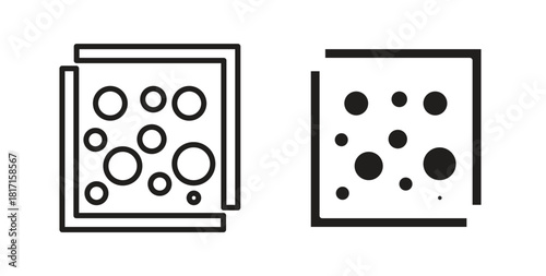 Heat Map icon for web and app. vector illustration eps