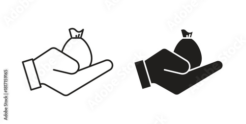 Inheritance law icon for web and app. vector illustration eps