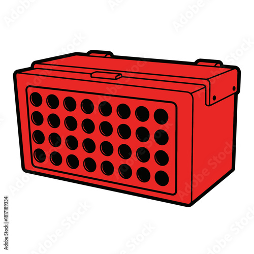 Ventilated safety lockbox for secure storage of LOTO devices and tags