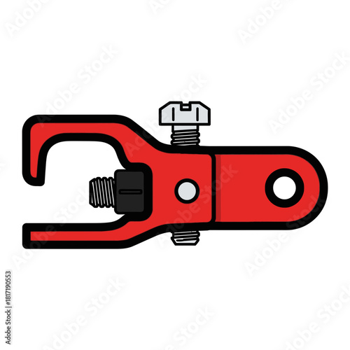 Lockout hasp device enabling multiple locks to secure a single energy isolation point for team safety