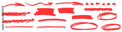 Playful underline lines meet soft highlight strokes, giving marker depth and fluid line character while repeating underline motion and delicate highlight shine.