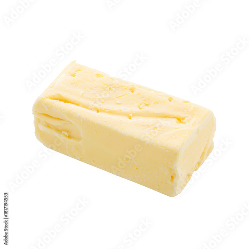 Creamy Butter Block Ready for Cooking and Baking in the Kitchen