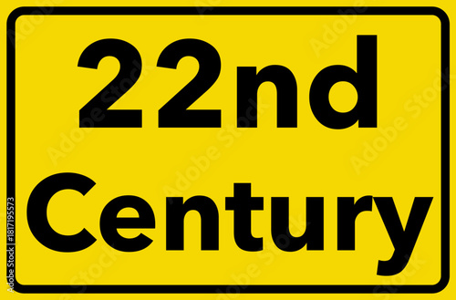 22nd century Yellow board, Sign Town Exit, Yellow Sign Board Vector Design
