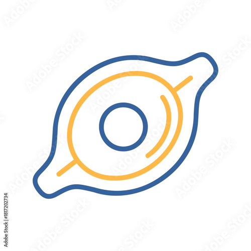 Traditional Georgian Khachapuri Bread Icon