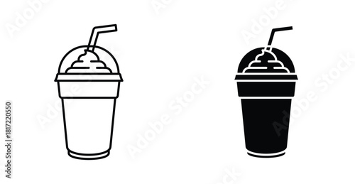 Frappe icon graphic design. Vector icon illustrations