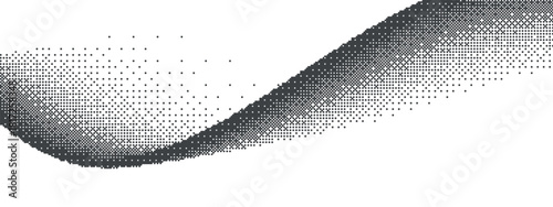 Dither fade with pixel and game for dot or videogame. Bit gradient with arcade and bitmap and dither. Fade pixel shape and effect computer gradation with grunge pattern square for geometric digital.